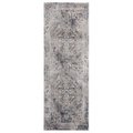 United Weavers Of America United Weavers of America 4520 11372 24 Aspen Liya Grey Accent Rectangle Rug; 1 ft. 11 in. x 3 ft. 4520 11372 24